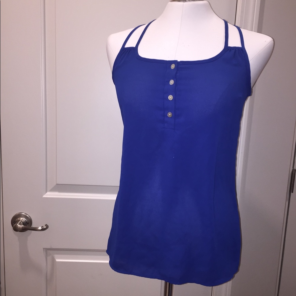 Colbalt clue tank top size small